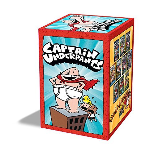 Captain Underpants Children Collection 10 Books Set