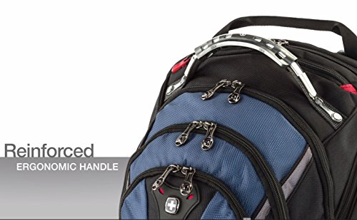 Wenger 600638 IBEX 17″ Laptop Backpack , Triple Protect compartment with iPad/Tablet / eReader Pocket in Blue {25 Litres} - 7