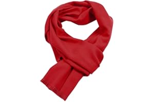 FAIRYGATE Mens Scarves Classic Cashmere Warm Long Winter Solid Business Scarf