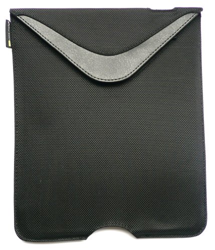Case-Mate Schwarz Vertical Nylon Hülle Tasche sleeve Folio Suitable For Xido Z120 3G 10.1 Zoll Tablet PC - 2
