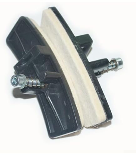 Pastiglie Freno In Cotone Per Cyclette E Bici Da Interno – Confezione Da 2, Spessori 6/8/10/12 Mm, 13x3 Cm