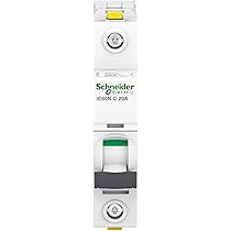 Schneider Electric Interruttore Magnetotermico IC60 N 1P 63A Curva C | Acti9 A9F74163