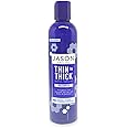 Jason Thin-To-Thick Shampoo | For Extra Volume Shampoo | Strengthens & Volumizes Fine Hair | No Parabens, No Sulfates, Sls, Phthalates | Cruelty-Free | 8 Oz