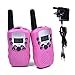 Price comparison product image Fetoo 2pcs Kids Walkie Talkies Walky Talky PMR446 3KM Long Range with Rechargeable Battery, UK Plug Charger, Built-in LED Torch 0.5W 8 Channels VOX Flashlight Two-Way Radios (set of 2, pink) ( 8 x AAA battery and UK charger included )