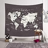 ◆【Material duradero】 - Fibra de poliéster suave. Ligera，Tela de tacto fino, resistente y duradero. (tapiz pared tapices animales antiguos Flamencos egipcios etnicos gatos grandes hippie horizontales indios macrame mandala mar marruecos modernos mundo hippies 200cm decoracion naturaleza paisajes pequeños vintage yoga africanos algodon hippies 200cm amarillos aztecas belgas bohemios boho budistas bulldog africano blanco negro bohemio)