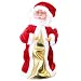 Produktbild [lux.pro] Singender Weihnachtsmann Tanzend 30cm Weihnachts Deko Weihnachten Figur Nikolaus