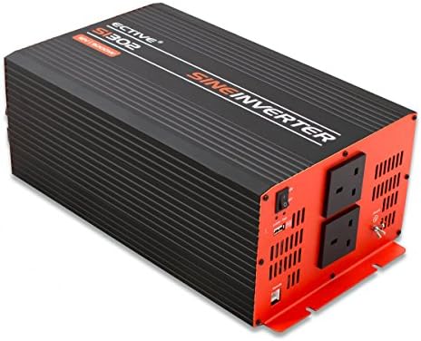 ECTIVE SI-Series | SINE WAVE INVERTER 12V to 230 V | 7 variants: 300W - 3000W | Voltage transformers, current transformers, Energy Converter, converter, converter, backup system, converter dc ac (3000 W)