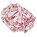 WINOMO Baby Girl Pink Floral Bowknot Ruffle Pants Bloomers Diaper Cover - Size S