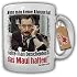 Alfred Tetzlaff Punsch Tasse – Spruch 'Silvesterpunsch Dusselige Kuh', 0,33 L