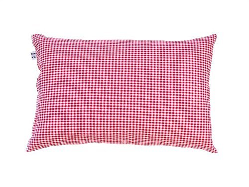 Zirbenkissen 27x18 cm mit 100 % Zirbenholzflocken 100 % Bezug aus Baumwolle Beruhigung Entspannung und Hilfe bei Kopfschmerzen 100 % Handarbeit aus Tirol