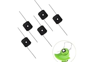 WPPPAN 5Pcs Trimmer Head Accessories,Replacement String Blades for Cordless Weed Wacker, Electric Weed Cordless Eater Battery Powered Brush Cutter String Blades Heads for Weed Trimmer,Replacement Parts