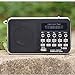 Produktbild Multifunktions-Radio-Lautsprecher Tragbarer MP3-Lautsprecher LCD-Digital-Mini-FM-Radio-Lautsprecher USB SD TF-Karte (Farbe: schwarz)