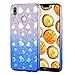 Produktbild Ultra Dünn Slim Anti-Rutsch Flexible 3D Bling Glitter Glitzer Diamond Musterg Kreative Soft Licht Klar Transparent Gel Gomma TPU Silikon Schutz Handy Hülle Case Tasche Etui Bumper für Huawei P20 Lite