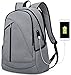 Produktbild Laptop Notebook Rucksack USB Ladeanschluss: 35L gefütterte Tasche für Laptop bis zu 15.6 Zoll - wasserdichte Schultasche, Arbeitstasche für Computer bei Arbeit, Schule, Uni & Reisen