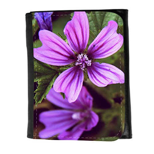 Preisvergleich Produktbild Portemonnaie Geldbörse Brieftasche / / F00024615 Red-Stemmed Reiherschnabel Blume / / Small Size Wallet