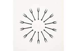 HYPER FORM HYPERFORM-FORCHETTINE DUE PUNTE NERE 1000pz PER PUB,BAR,RISTORANTI,HOTEL