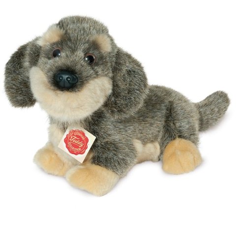 Plush Soft Toy Wire-haired Dachshund by Teddy Hermann. cm. Cute Li'l Puppy Dog.
