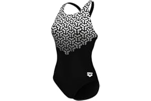 ARENA Strój kąpielowy jednoczęściowy Kobiety Women's Arena Kikko V Swimsuit V Back Graphic (1 w zestawie)