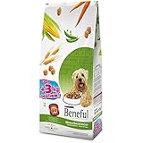 Beneful Purina Hundetrockenfutter Wohlfühlgewicht mit Huhn, Gartengemüse & Vitaminen 12 + 3 kg Overfill Sack, 1er Pack (1 x 15 kg)
