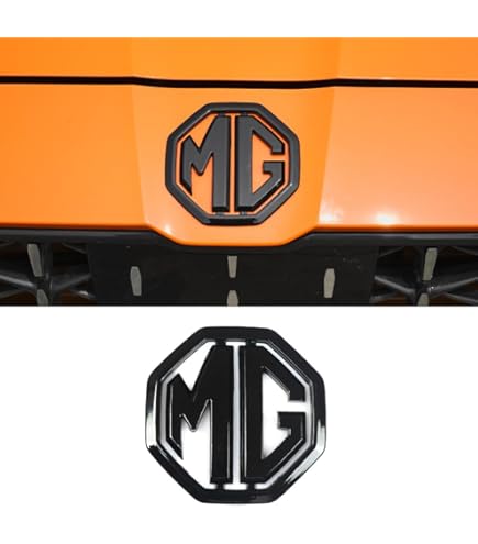 Autocollant Emblème Voiture Pour MG 6 Et MG ZS - Noir, Adhésif 3M, Décoration Carrosserie