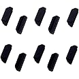 LampVPath Silicone 10Pcs HDMI Anti-Dust Cover Plugs Protector Stopper Cap for Female Port Black for TV,Computer,Other Devices.