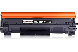 HenceBuy (Z chipem 142A W1420A czarny toner do HP 142X W1420X kompatybilny z drukarkami laserowymi HP LaserJet M110 M110w HP LaserJet MFP M140 M140w Ink MFP M139, wysoka wydajność, 1 opakowanie