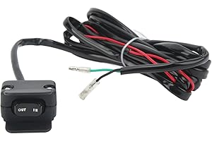 DIOCHE Steuerleine für Lenkerhalterung, ATV-Windenschalter-Kit, Winden-Wippschalter, 3 Meter Länge, Lenker-Steuerleine, Ersatz für WARN A2500 2,5 CI-Winden