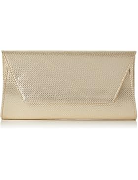 Swanky Swans Damen Mischa Faux Leather Clutch, 4.8x15.8x29.2 cm