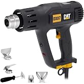CAT DX87 2000Watt Dijital G&ouml;stergeli Profesyonel Sıcak Hava Tabancası + 5 Adet Aksesuar
