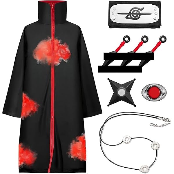 Bague Cosplay Itachi - Generico - Noir - Solitaire - Halloween