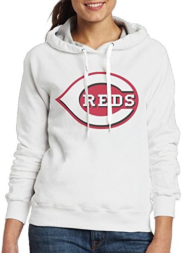 Ano Women's Sweatshirt Cincinnati Red White -  White - 