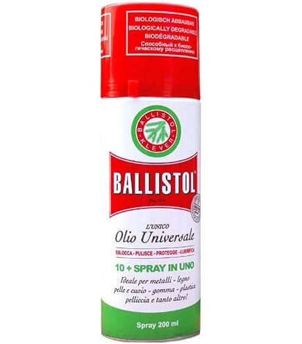 BalLISTOL Olio Universale Multiuso 5 Litri, Versatile Ed Ecologico, Per Legno, Metallo E Altro
