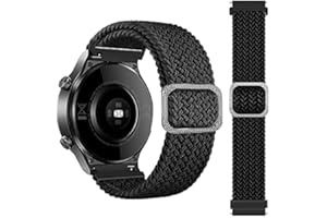 ROBINELLIS Tiggo 22mm Uhrenarmbänder für Xiaomi Mi Watch Color 2/ Color Armband,Nylon Ersatzband Uhrenarmband Armbänder Strap für Xiaomi Mi Watch S1/Haylou RT2 LS10/LS12/GST LS09B / RT LS05S