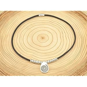 vegan necklace, spiral necklace in cork, women vegan jewelry, ethnic necklace, vegan gift ideas, cork jewelry, gifts for mom
