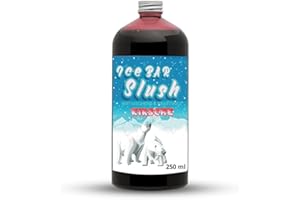 ‎ICE BÄR SLUSH ICE Bär Sirup AZO und Glycerin Frei | 250 ml Flasche | Konzentrat für Slushy Getränke Maker Eis Slushmaschinen Eismaschinen 1:5 bis 1:20 (250 ml, Kirsche)