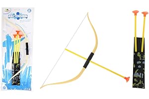 FLYPOP'S - Indiański zestaw - Akcesoria do przebrania - 182886LIN - Żółty - Plastik - Robin Hood - Zabawka dla dzieci - Karnawał - Kostium - 36 cm x 2 cm - Od 3 lat