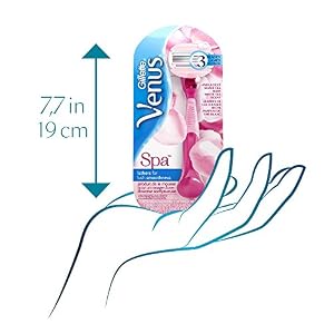 Gillette Venus Spa Breeze Women's Razor with Blade Refill and Shower Holder - Image 10