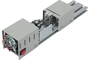 N/Y Trintion 6 in 1 Mini Woodworking Lathe Multi Metal DIY Wood Model Making Drilling Milling Machine for Engraving and Grinding of Wood Stone