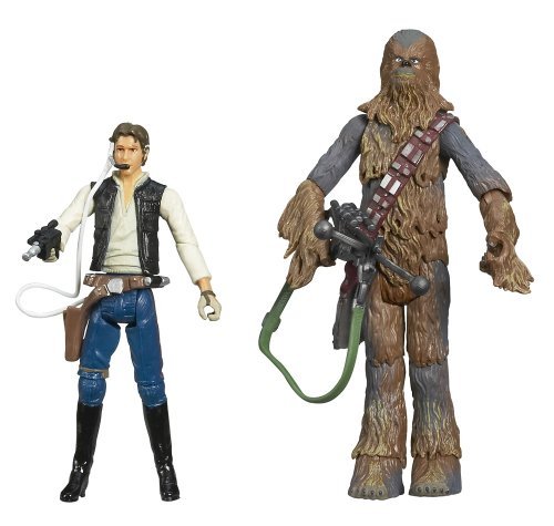 Hasbro Star Wars 2010 Legacy Collection Millennium Falcon Huge Ship w/Han and Chewbacca Figures, 30 inch