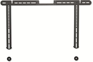 PureMounts® Support d'enceinte pour Un Montage Direct sur Le téléviseur, Compatible avec Sonos Arc/Arc Ultra, capacité de Charge : 10 kg, Noir