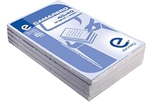 FLOJIM 4 Talonarios Camarero - 80 x 135 mm. (Bolsillo) 40 juegos x Duplicado Auto-numerado