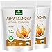 Produktbild Ashwagandha Kapseln 240 Stück Vegi 600mg - Schlafbeere, Winterkirsche, Withania Somnifera - zertifizierte Qualität von MoriVeda (2x120)