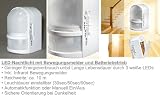 Trango LED Nachtlicht mit Bewegungsmelder – Sicherheitslicht mit Automatikfunktion Batterie-Betrieb 3xAA (TG11-039) - 2