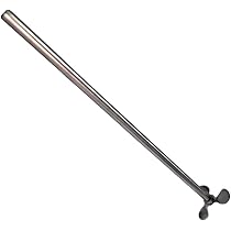 Strirrer Retrieval Rods Stirring Rods 2-Pack PTFE Coated - 300mm Lab Mixer Shafts With Foldable ...