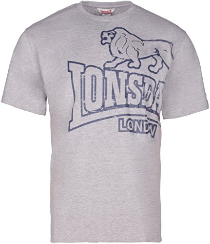 Lonsdale Herren Kurzarm T-Shirt Trägerhemd Langsett - 2