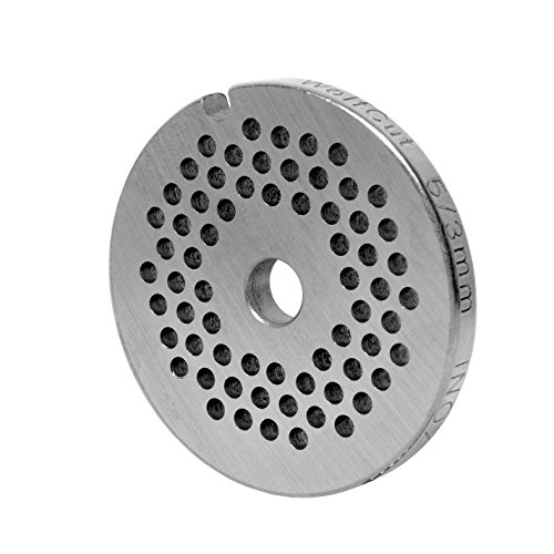 INOX Lochscheibe Gr.5 - 3,0 MM Bohrung - fr Fleischwolf Jupiter - Bosch - Alexanderwerk - Westmark