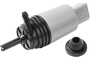 XUKEY Bomba Lavaparabrisas para BMW E90 E91 F11, 67127302589 67126934159 Bomba de Agua Eléctrica, Bomba de Líquido Lavaparabrisas para Coche, Bomba Lavaparabrisas para Sistema Lavaparabrisas 12V