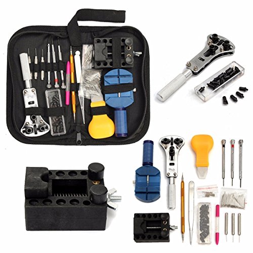Uhrenwerkzeug Set von Baban 144pcs Uhrmacherwerkzeug Reparatur Watch Tools in Nylontasche Uhrenwerkzeug Set von Baban 144pcs Uhrmacherwerkzeug Reparatur Watch Tools in Nylontasche