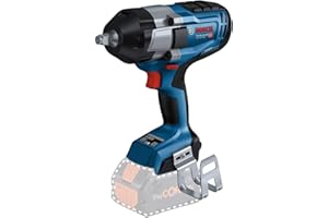 Bosch Professional 18V System BITURBO Akku Drehschlagschrauber GDS 18V-1000 (inkl. Leiterclip, ohne Akku/ Ladegerät)