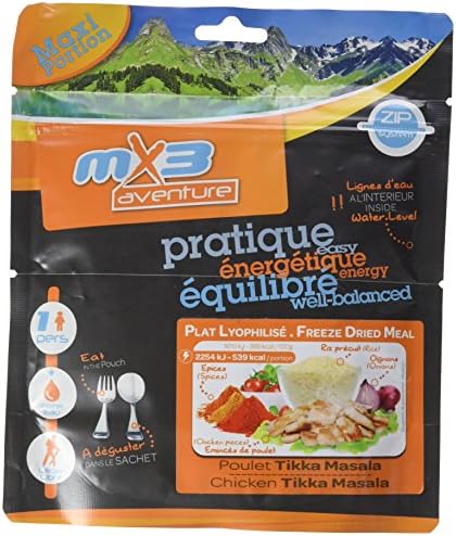 MX3 Adventure dried Flat Chicken tikka masala
